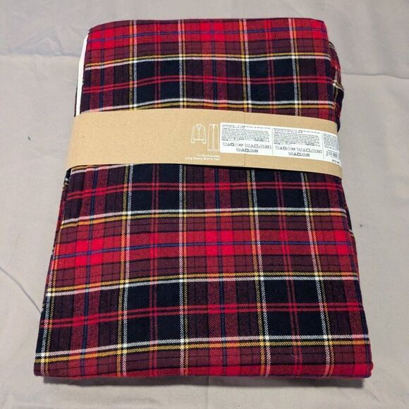 Gap Body Flannel PJ Set Large Petite 100% Cotton  NWT - Picture 8 of 11